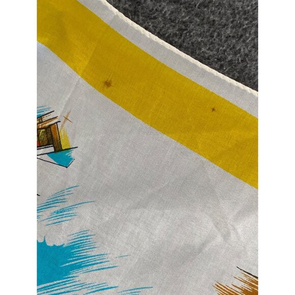 VTG Expo 67 Montreal Canada Souvenir Scarf Japan Women - Picture 9 of 11